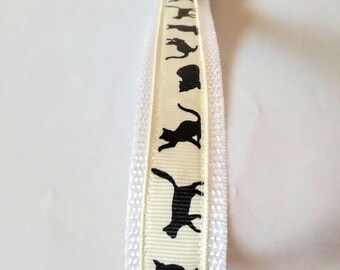 Keyfob, key chain, wristlet, lanyard, cat keyfobs