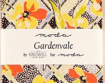 Gardenvale Jen Kingwell for Moda Charm Pack Cotton Fabric Squares 5"x 5"
