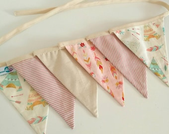 Fabric bunting / garland / nursery decor