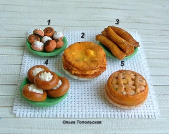 Miniature Food. Scale 1:12