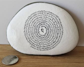 Sanskrit Heart Sutra Rock:100% of profts support children in Vietnam