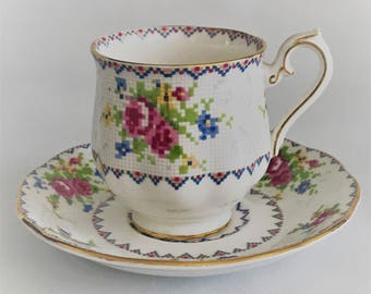 Royal Albert Petit Point Cup and saucer