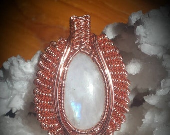 Moonstone in copper