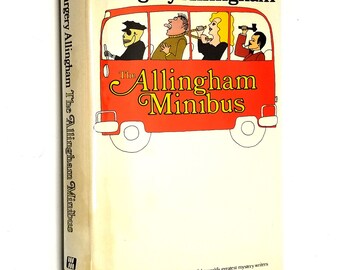 The Allingham Minibus by Margery Allingham 1973 1st US Edition Hardcover HC w/ Dust Jacket DJ - William Morrow & Co. Mystery Short Stories