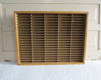 100 Slot Napa Valley Cassette Storage, Craft Room Storage, Scrap Fabric Storage