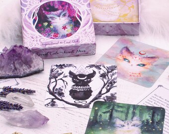Spirit Cats Oracle Deck - Inspirational Card Deck - Tarot - New in Box - Sealed