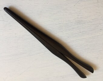 Antique Old Vintage Victorian EBONY GLOVE STRETCHER