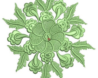flower machine embroidery design,Instant Email Delivery Downloadable Machine embroidery design
