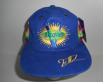 Vintage Jacques Villeneuve Formula 1 Racing Hat Cap