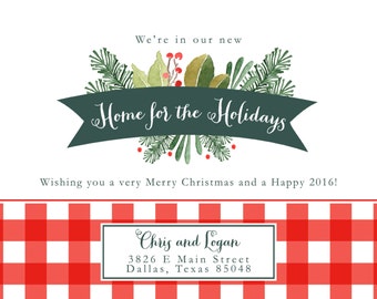 we ve moved moving card change of address moving