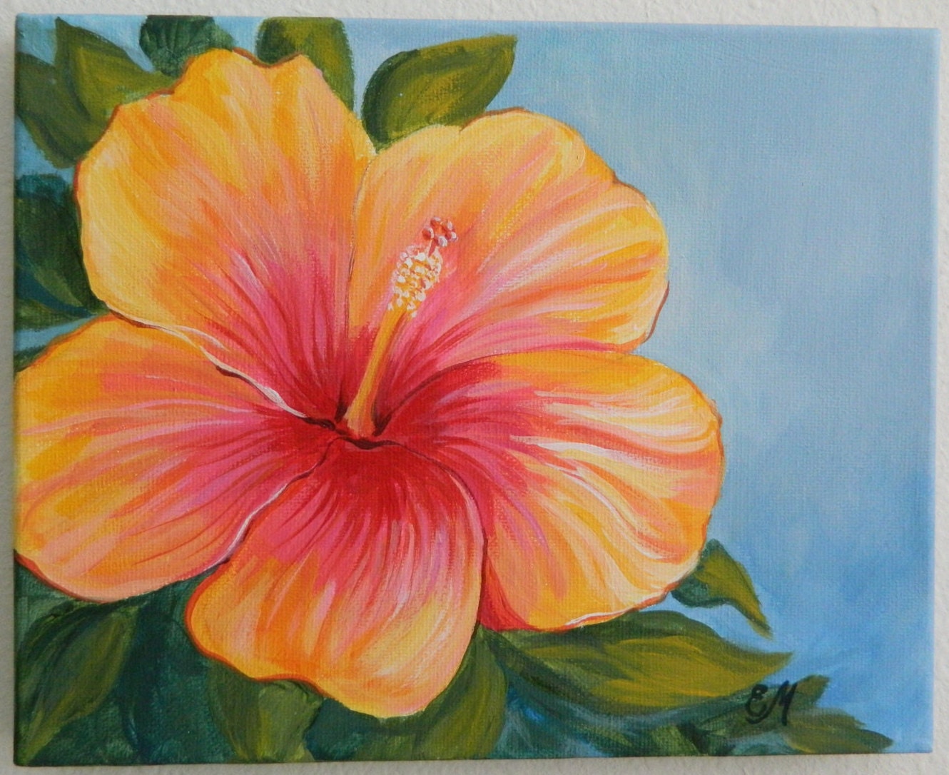 Hibiscus Flower Painting Images Hibiscus Flower Painting Images