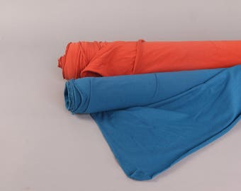 SALE Bamboo and Organic Cotton Fabric by the Half Yard