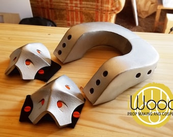 Boku no Hero Bakuguo Cosplay / Neck armor and knee pad EVA Foam pattern DIY