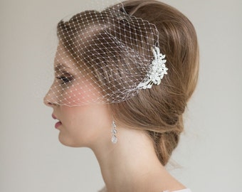 Birdcage Veil, Wedding Veil, Bandeau Veil