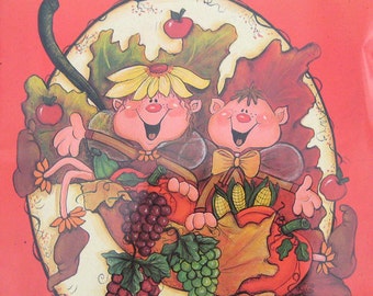 O Thank Heavens the Harvest Is In Tole Painting Pattern Book