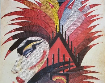 1983 Punk Lady - Original Vintage Poster