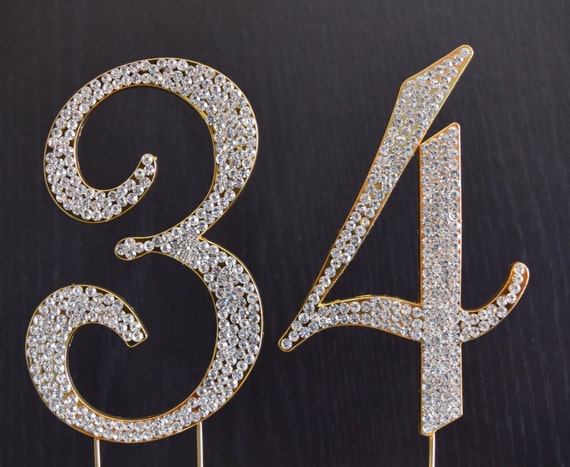 Etsy Number Cake Topper Etsy Number Cake Topper