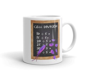 Cell Division Mug. Perfect gift for coffee or tea lovers!