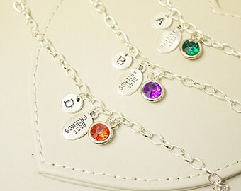 BFF bracelet set, friendship bracelet, friendship gifts, best friend gift, gift for friend, friendship jewelry, friend gift, set of 2 3 4 5
