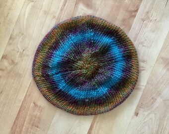 Ladies hand knitted beret