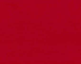 Cotton Fabric plain red 0.54yd (0,5m)