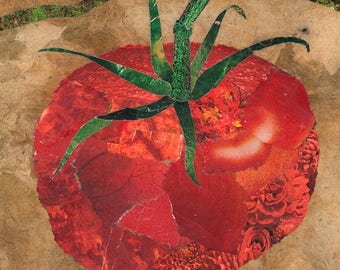 Vineripe art tile. Coaster. Contemporary decor.