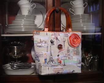 France and Italy Travel Bag
