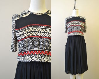 1980s-does-40s Dress