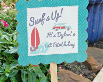 The Vintage Surf Collection - Custom Lawn Sign from Mary Had a Little Party