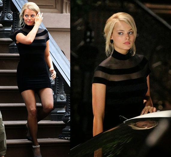 Margot Robbie Wolf Of Wall Street Halloween Costume - Items similar to Margot Robbie's Wolf of Wall Street Dress Halloween