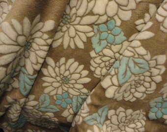 Minky Blanket and Satin back, Robins egg blue blanket