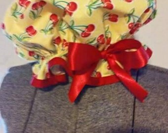 Retro Shower Cap, Pinup Shower Cap, Shower Cap