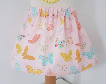 Spring butterfly skirt, Easter gift, spring clothing, made in UK