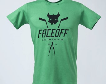 Faceoff T-Shirt Green