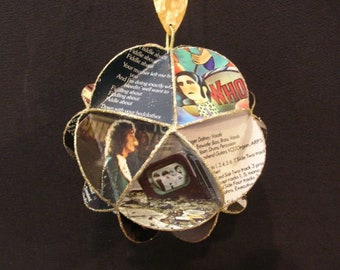 The Who Band Album Cover Ornament Made Of Record Jackets: Roger Daltrey Pete Townshend