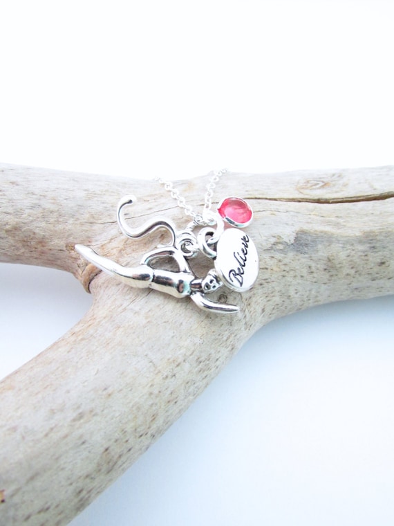 Swimming Necklace Swim Necklace Swimming Jewelry Gifts for