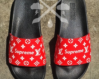 nike supreme slippers