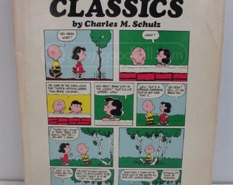 1970 Peanuts Classic Book by Charles Schultz