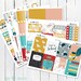 Back To School Planner Sticker Kit, Fall Weekly Stickers, for use in Erin Condren Life Planner™