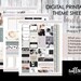 Boss Lady Sticker Theme Sheet- PRINTABLE~ DIGITAL DOWNLOAD~ Happy Planner - Stickers - Like a Boss