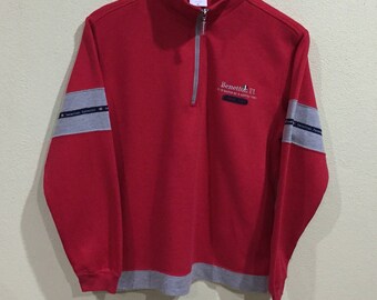 Rare!!! Vintage Benetton Sweatshirt United Colors Of Benetton Formula 1 Racing Team Italy Embroidery