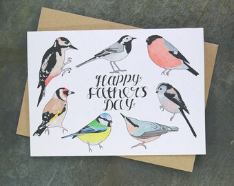 British Birds Fathers day card