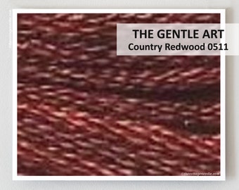 COUNTRY REDWOOD 0511 Gentle Art GAST hand-dyed embroidery floss cross stitch thread at thecottageneedle.com