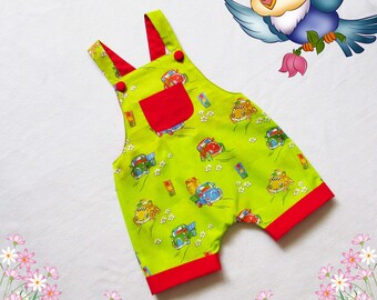 Overalls for baby and toddler,Romper for girl,boy,baby,easy to make overalls,children's sewing pattern to fit 3 months to 3 years.