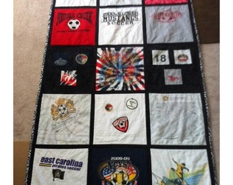 15 T-Shirt Memory Quilt