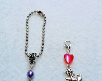 10 Unicorn Zipper Pull Party Favors