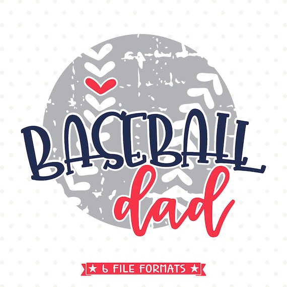 Download Distressed Baseball SVG file Baseball Dad svg Grunge