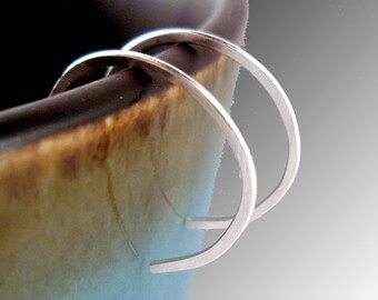 Tiny Sterling Silver Hoop Earrings