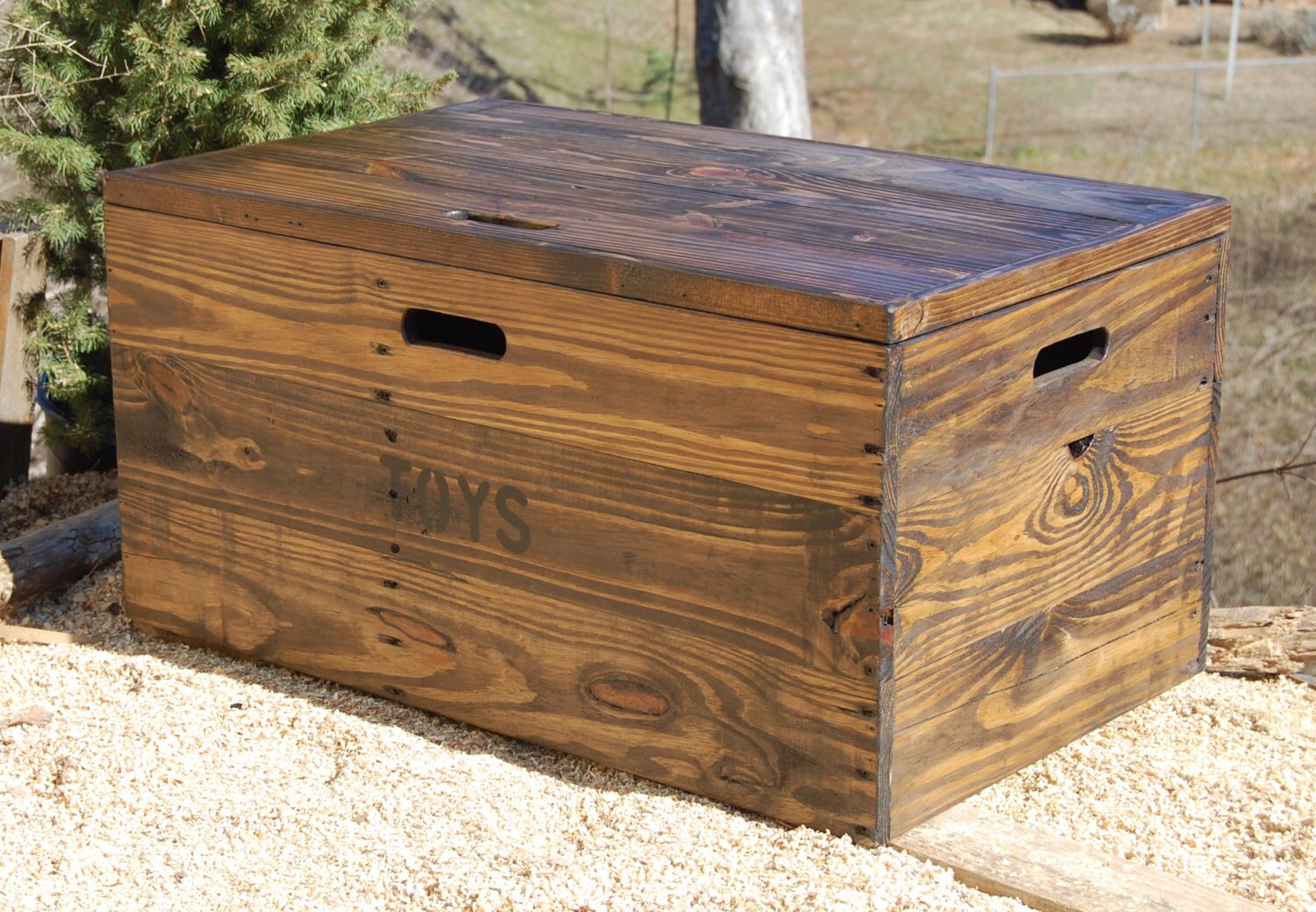 Wooden Crate With Lid Toy Chest Entryway Furniture Coffee Wooden Crate With Lid Toy Chest Entryway Furniture Coffee