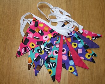 Liquorice Allsorts Sweetie Bunting